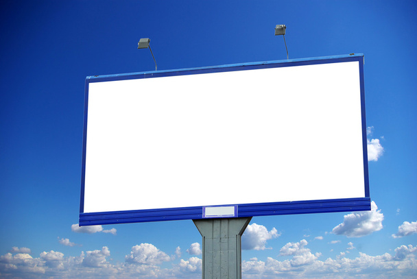 Billboard on sky - Photo, Image