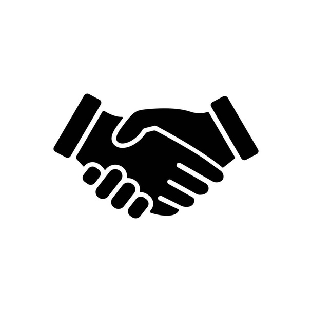Символ рукопожатия бизнес-шаблон изолированный Вектор EPS 10
 - Вектор,изображение