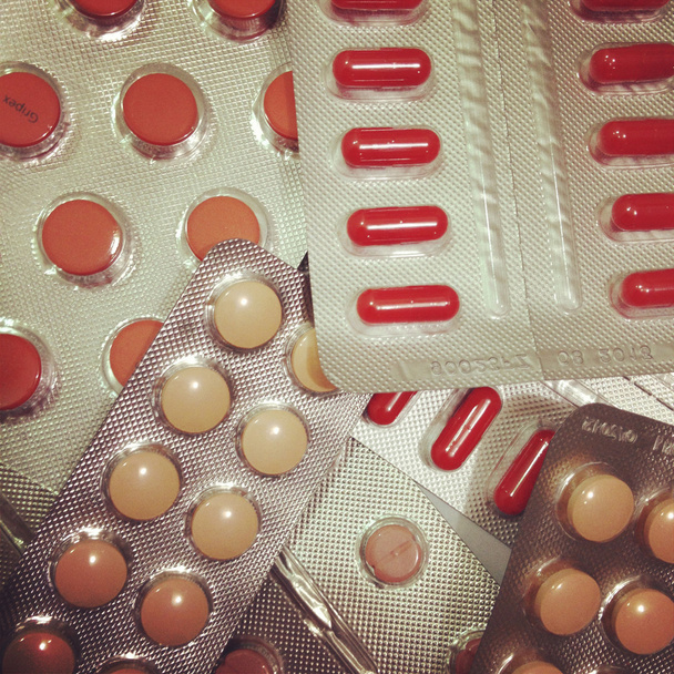 Pills and capsules - Photo, Image