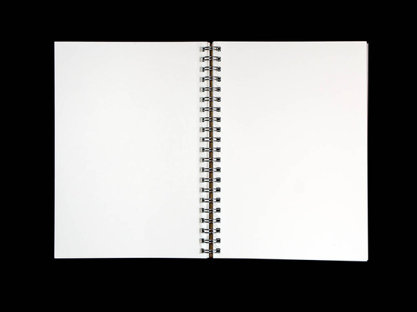 Üres lap fehér papírt Note Book - Fotó, kép
