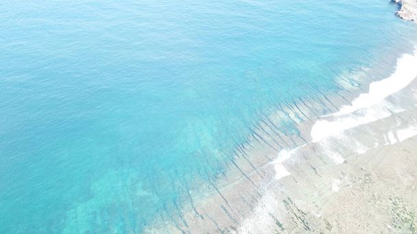 Letecký pohled na pláž Nusa Dua, Indonésie - Fotografie, Obrázek
