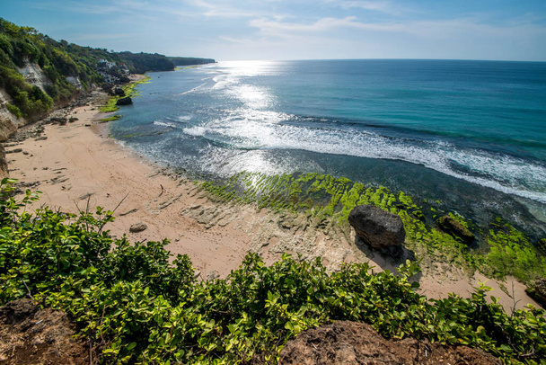 High angle view of Padang Padang Beach, Indonesia - Foto, immagini