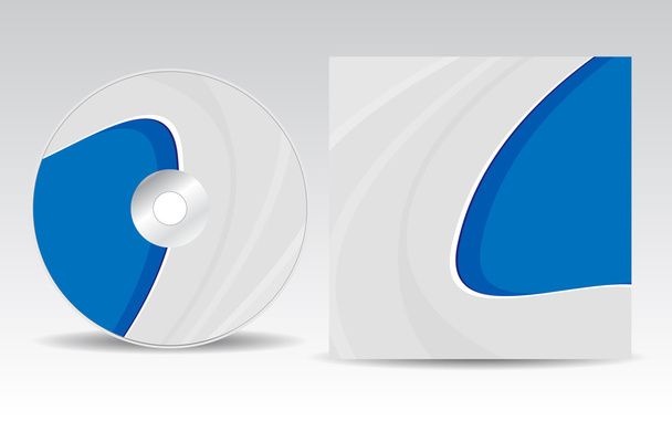 CD cover design - Vector, Imagen