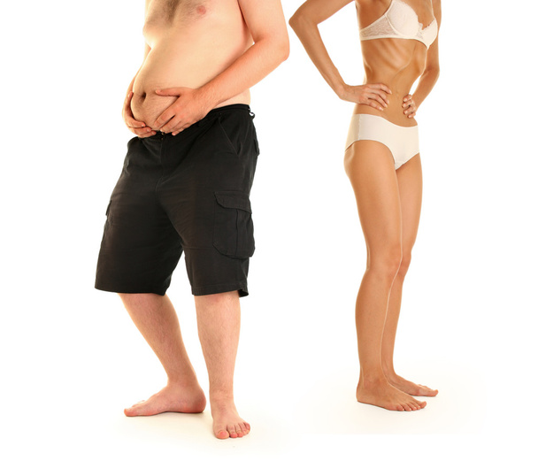 Lean and fat - Fotografie, Obrázek