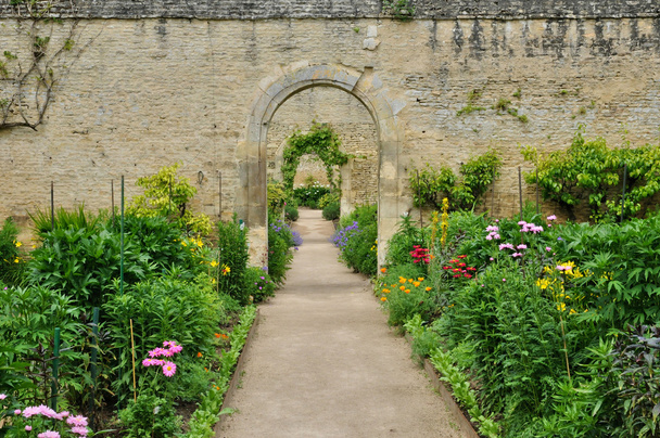 France, canon castle garden in Normandie - Photo, image