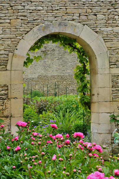 Франция, канонический сад замка в Нормандии
 - Фото, изображение