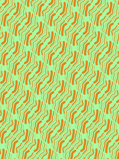 Fundo de mola abstrato com padrão de zebra laranja
 - Vetor, Imagem