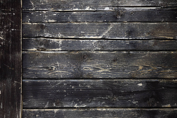 Old scratched wooden plank texture background. - Foto, imagen