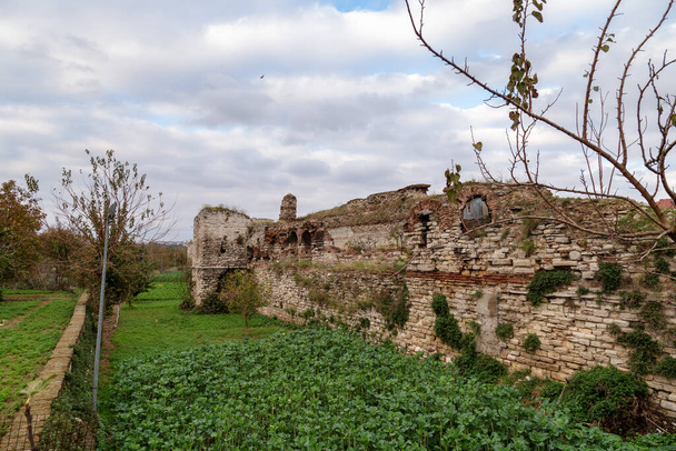 Vue de la forteresse Yedikule à Istanbul, Turquie - Photo, image