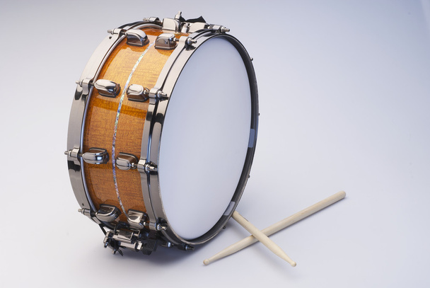 Snare drum with drumsticks - Photo, Image