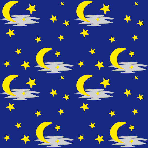 Night Sky Pattern - Vecteur, image