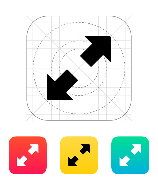 Fullscreen icon. - Vector, Image