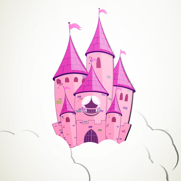 Castelo dos desenhos animados
 - Vetor, Imagem