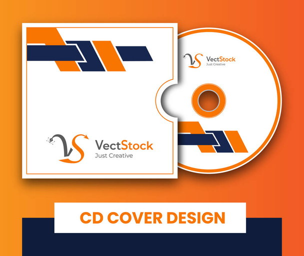 Modello di design colorato per cd o dvd - Vettoriali, immagini