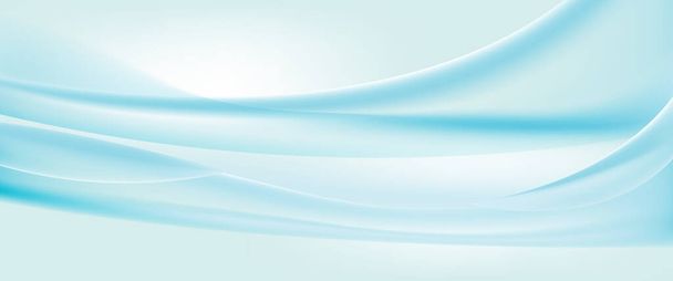Vector - Illustratie van panorama Blauwe abstracte achtergrond - Vector, afbeelding