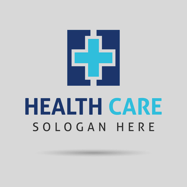Plantilla de logotipo de atención médica
 - Vector, imagen