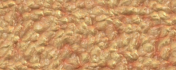 ilustración de fondo abstracto, textura de roca de lava caliente - Foto, imagen