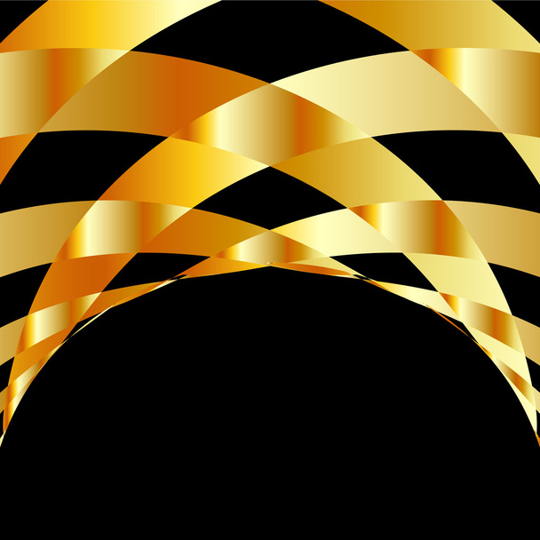 gouden achtergrond - Vector, afbeelding