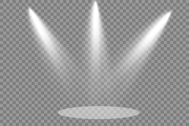 Vector spotlight.white spotlight.Light effect . EPS 10 - Vector, Image