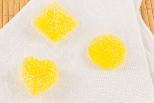 Gelee Bonbons Zitrusfrüchte - Foto, Bild