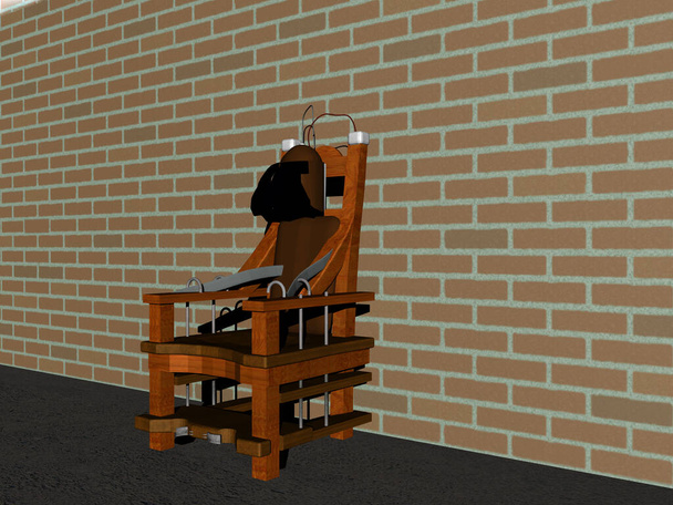 sedia elettrica per l'esecuzione - Foto, immagini