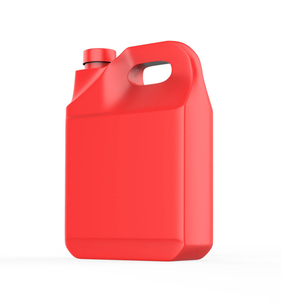plastic gallon, Jerry can isolated on a white background. 3d illustration - Photo, Image