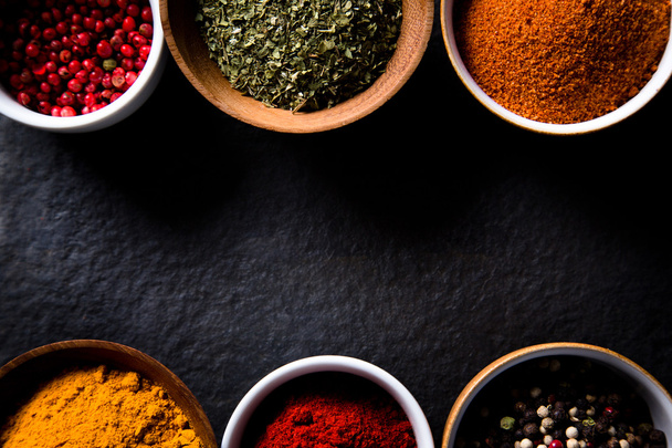 Assorted spices - Valokuva, kuva