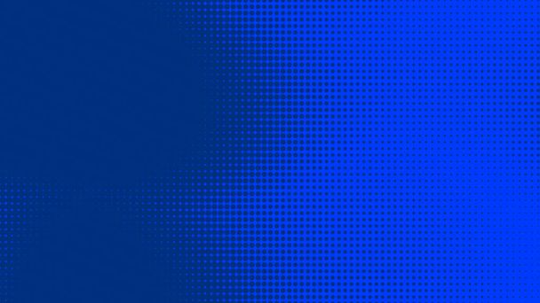 Tečky polotón modrá barva vzor gradient textura s technologií digitální pozadí. Dots pop art comics style with summer concept design.  - Fotografie, Obrázek