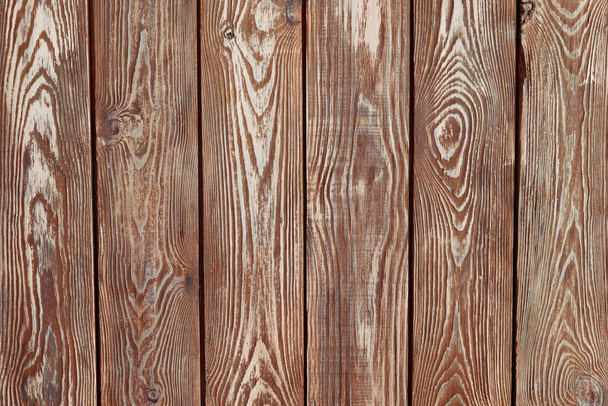 tavole di legno vintage dipinte in marrone - Foto, immagini