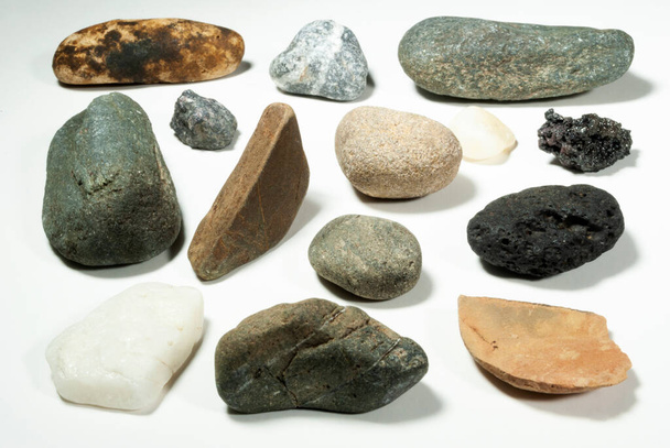 Bodegón de piedra en estudio, rocas minerales en el centro de América, Guatemala
. - Foto, imagen