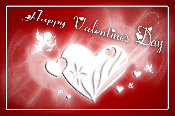 Tarjeta de felicitación para el día de San Valentín - Foto, Imagen