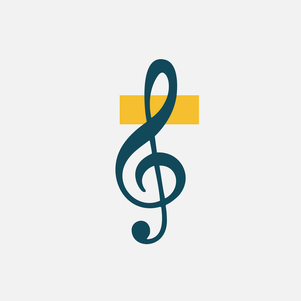 Notas musicales iconos. Ilustración vectorial eps 10
 - Vector, imagen