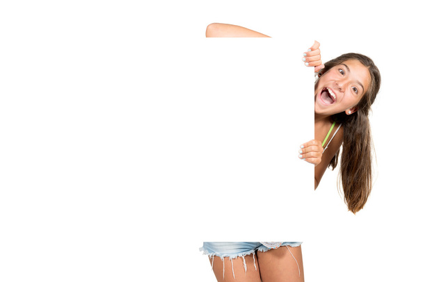 menina adolescente feliz
 - Foto, Imagem