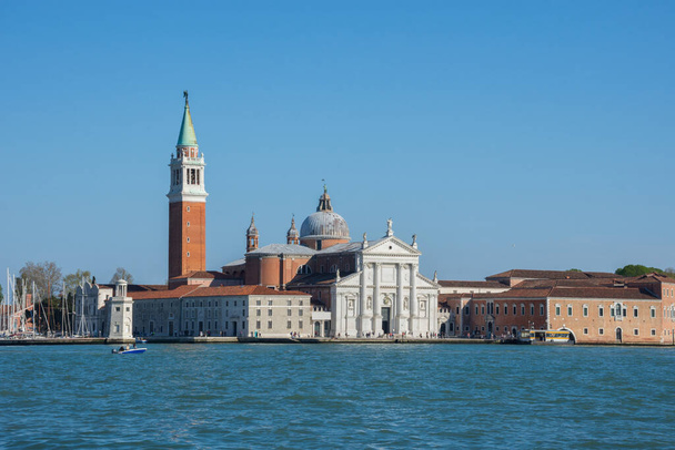 San Giorgio di Maggiore church in a beautiful sunny day, in Venice, Italy - Valokuva, kuva