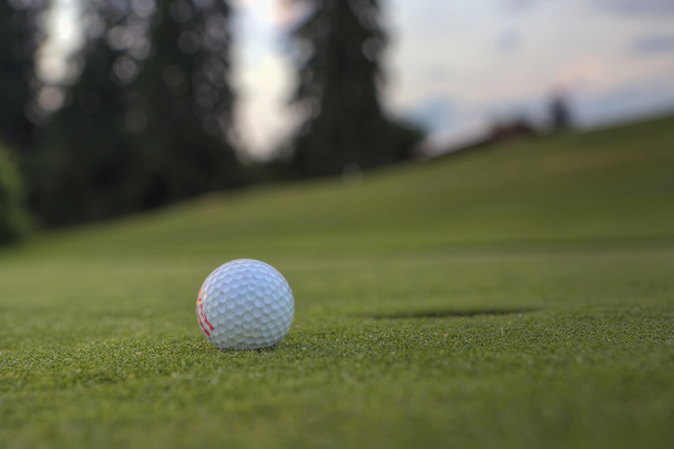 golfový míček na kurzu - Fotografie, Obrázek