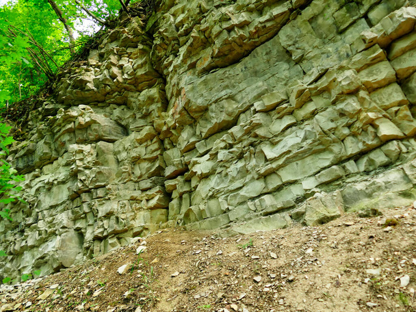 Jura limestone shifts of the Swabian Alb in Germany - Fotografie, Obrázek