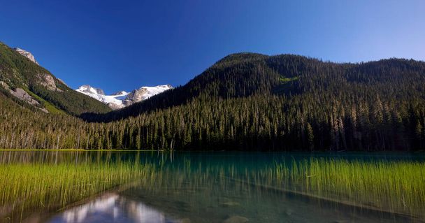 Paesaggio panoramico del basso lago Joffre, Vancouver, Columbia Britannica, Canada - Foto, immagini