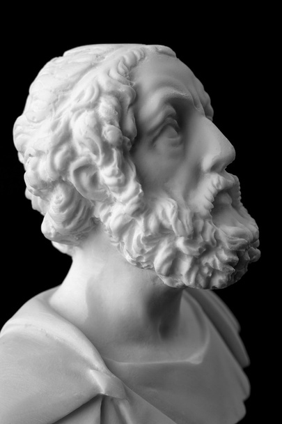Homer is the author of the poems, Iliad and Odyssey known as "Ho - Fotografie, Obrázek
