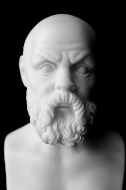 Socrate vivait à Athènes (470 av. J.-C. - 399 av. J.-C.) était un athénien grec
 - Photo, image