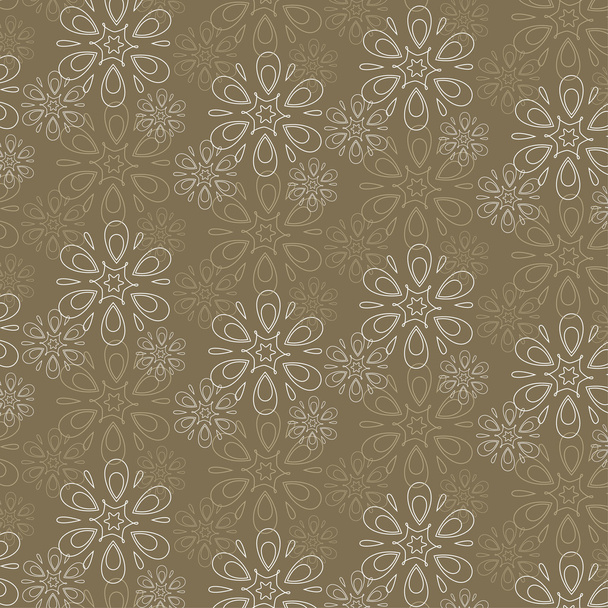 Flower pattern paper for scrapbook - Vector, Image