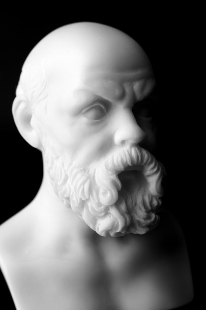 Sócrates viveu em Atenas (470 a.C. - 399 a.C.) foi um ateniense grego.
 - Foto, Imagem