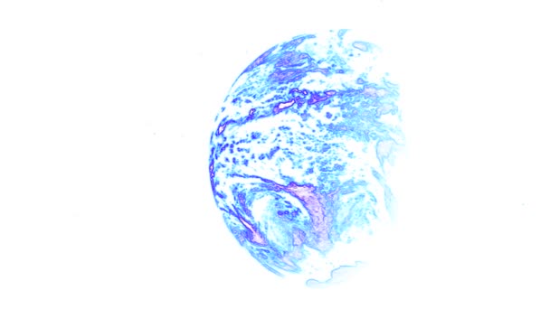 Blue Rotating Hemisphere on White Background stock video is a great video. This 1920x1080 (HD) video clip can be used as background in any project. This footage will look great in your next edit, project, or movie. - Footage, Video