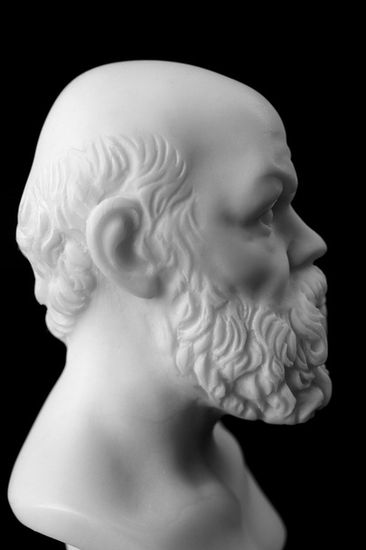 Сократ жил в Афинах (470 г. до н.э. - 399 г. до н.э.) - грек.
 - Фото, изображение