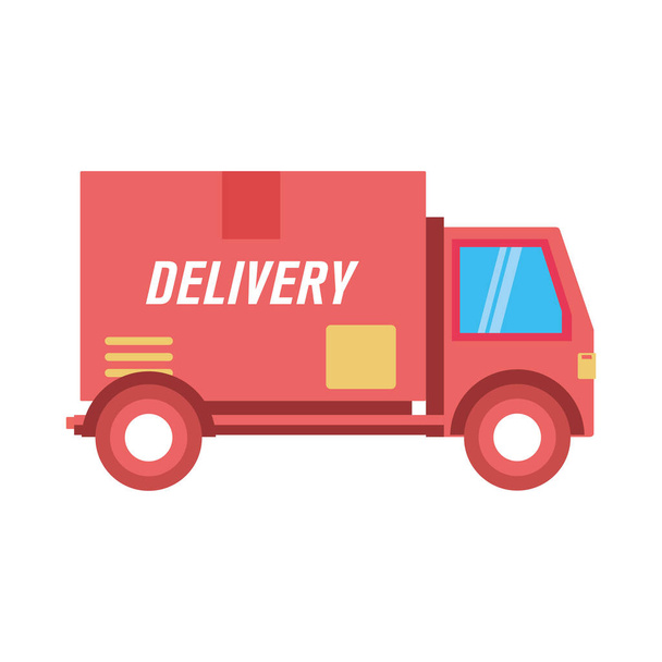 Delivery truck icon vector design - Vector, Image
