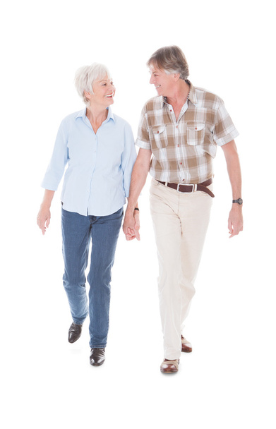 Senior Couple Walking Together - 写真・画像