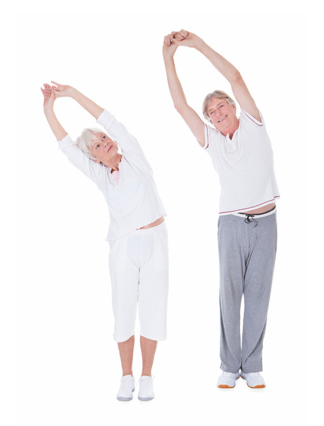 Senior Couple Exercising - 写真・画像