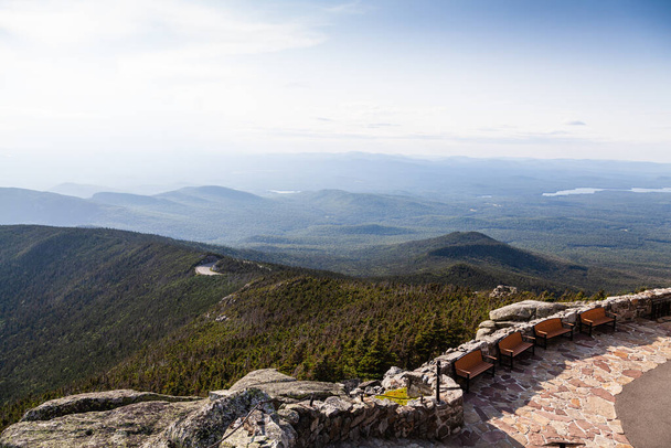 Pohled z Bílé tváře na Adirondack Mountains - Fotografie, Obrázek