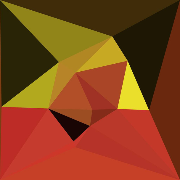 nuances de rouge orange jaune bandes linéaires transformées en de nombreux motifs complexes courbes concentriques - Photo, image