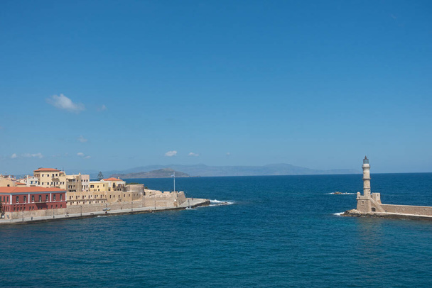 Ενετικό Λιμάνι Χανίων, Κρήτη, Ελλάδα - Φωτογραφία, εικόνα