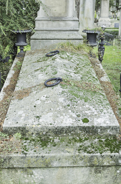 Coffin gótico sucio
 - Foto, imagen